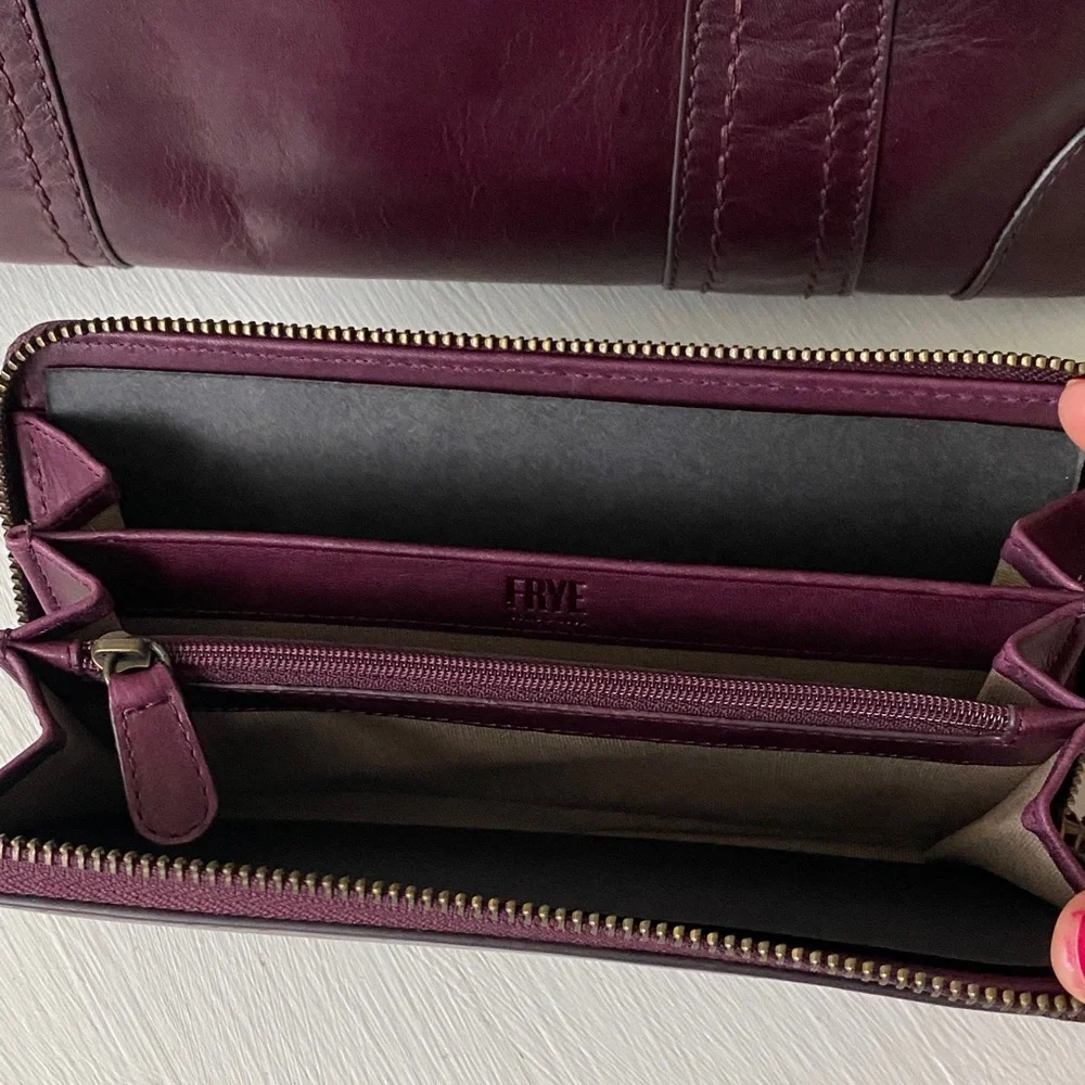 Frye leather tote